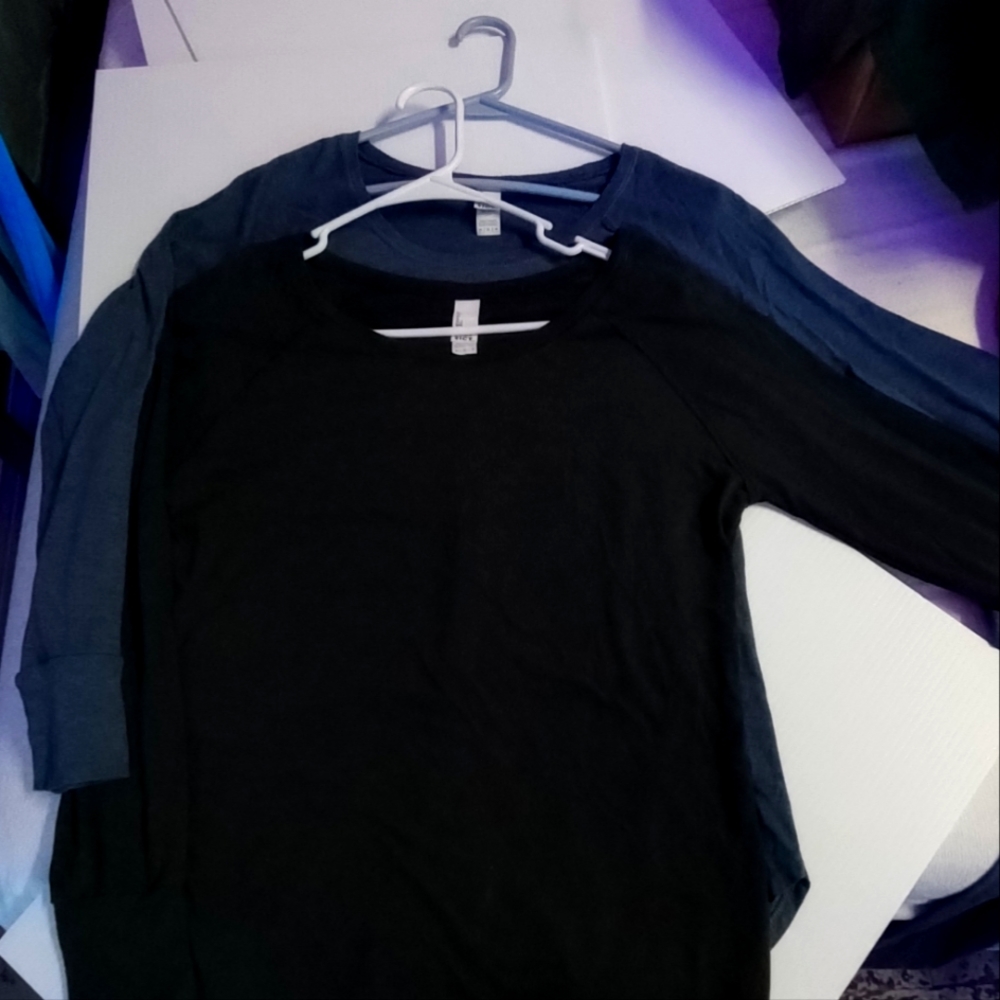 Women's tunic style 3/4 sleeve blouses